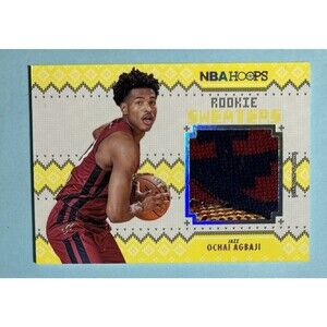 2022-23 Panini NBA Hoops - Rookie Sweaters #RS-OA Ochai Agbaji (MEM, RC)